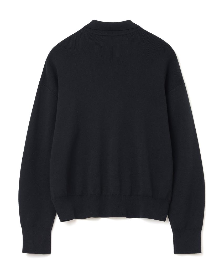 MILLO ARCHIVE Ray Half Zip Knit [Deep Navy]