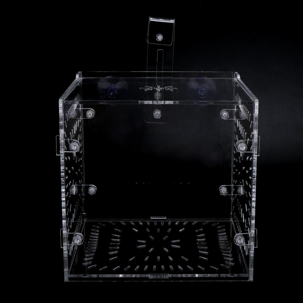 Isolation Breeding Box Seedlings Incubation Reproduction for Fish Aquarium(15x15x15cm)