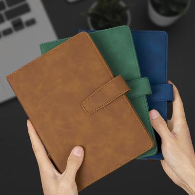 Caiet de afaceri din piele moale, logo personalizat, pagini îngroșate - Ideal pentru studenți și profesioniști
