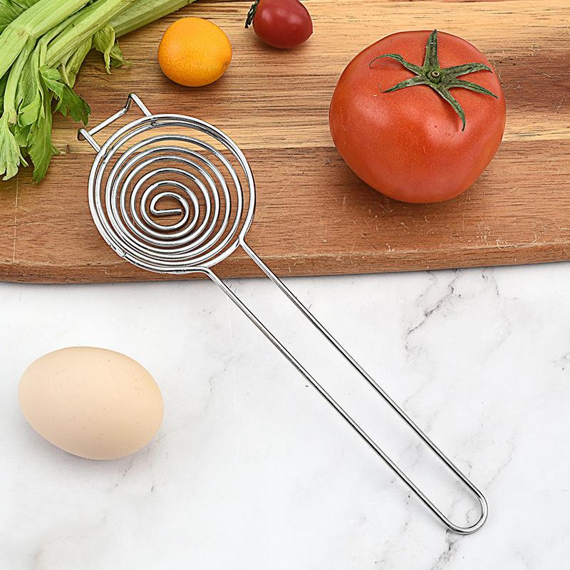 Premium Stainless Steel Egg Yolk Separator - Effortless Egg White And Yolk Divider With Filter Function For Separated Eggs