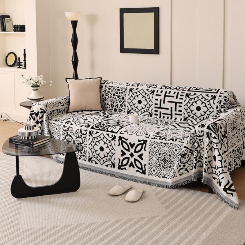 Chenier Sofa Cover Towel, Sofa Blanket Cover Towel All-inclusive Universal Sofa Cover, Dust-proof Four-season Universal Sofa Cushion