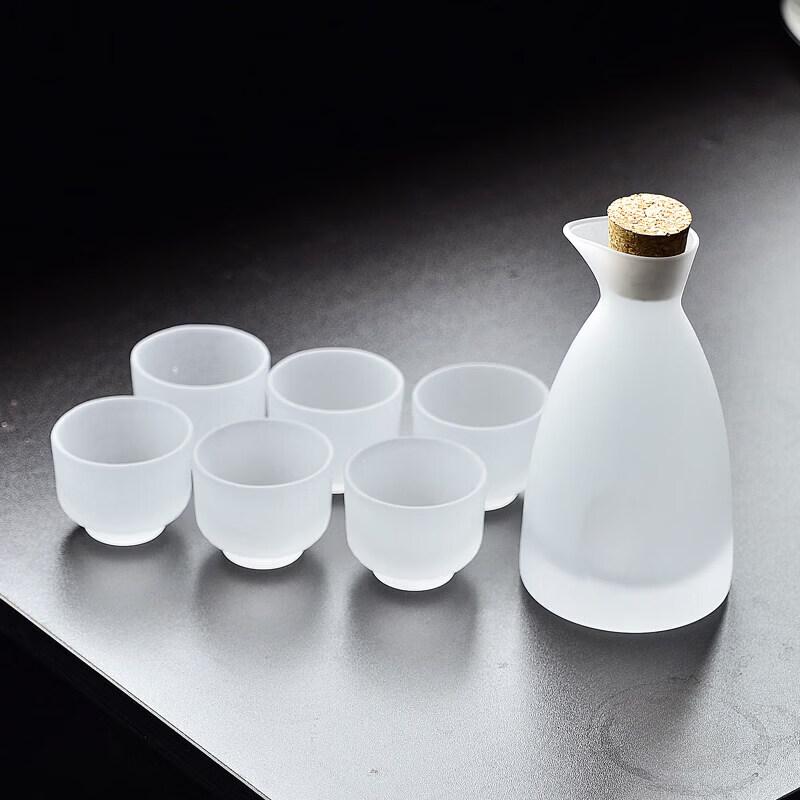 Chixing Gehamerd Glas Sake Set