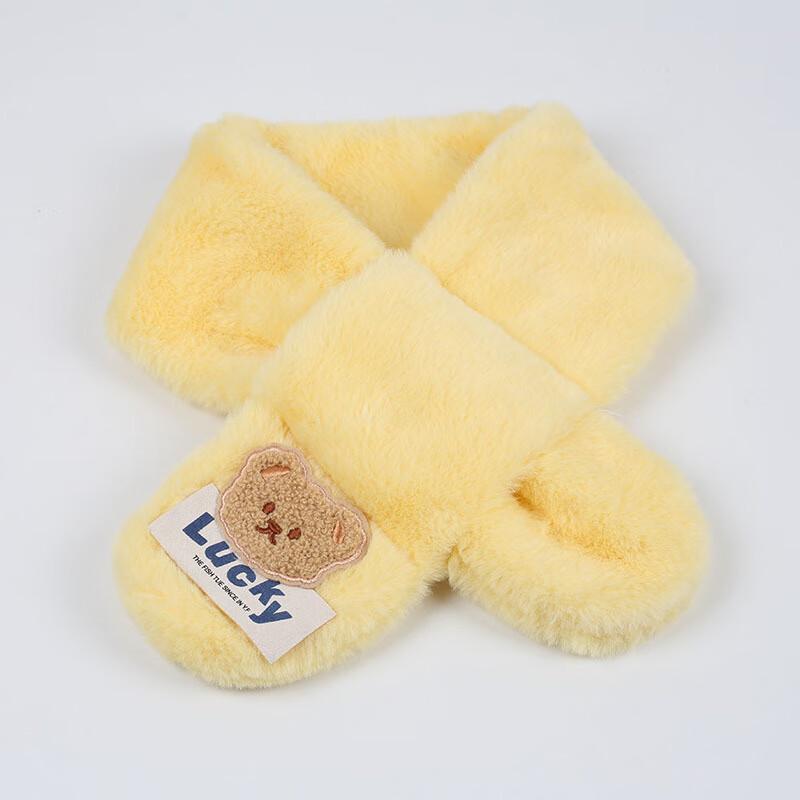 DUTRIEUX Kids' Cartoon Plush Winter Scarf