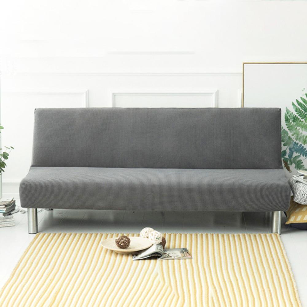 Elastic Futon Sofa Cover Dust-proof Bench Cover Universal Armless Sofa Slipcover  Living Room