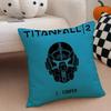 Titanfall 2 Pillow Case Anti-dustmite Pillowcase Invisible zipper silky short plush Sofa cushion cover