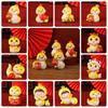 Year The Of Snake Mascot Toy Resin Cake Decoration Doll Room Decorate Gifts