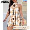 JPNTKY Fashion Sleeveless Casual Dresses