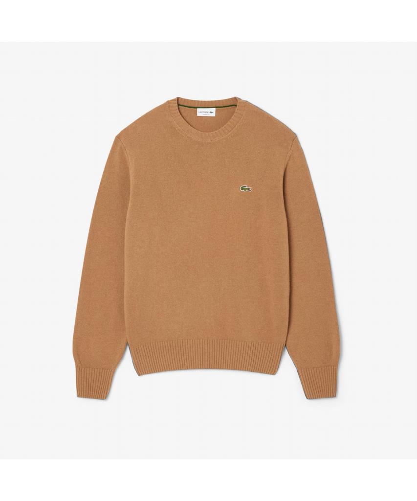 LACOSTE Men'S Wool Crew Neck Sweater Ah2916-55N Tuy