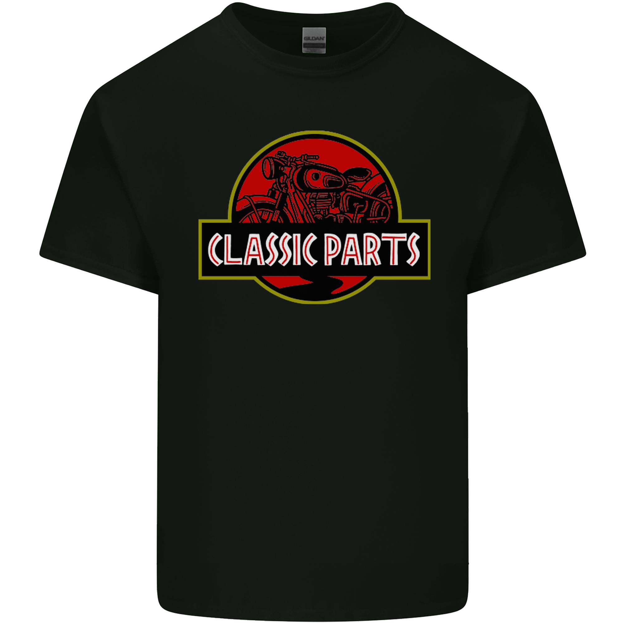 Classic Motorcycle Parts Motorbike Biker Unisexs Light Cotton TShirt S