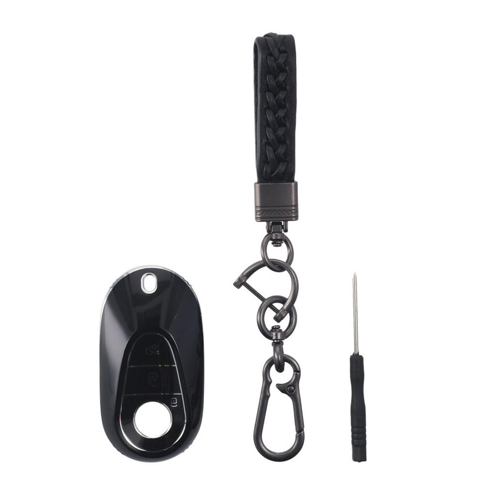 

Чехол-брелок из ТПУ для Mercedes Benz, совместимый с S-классом 2020-2024 годов, G-классом, E-классом