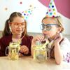 Plastic Straws Glasses Design Soft Drink Juice Straws Tube For Adult Chidren Cartoon