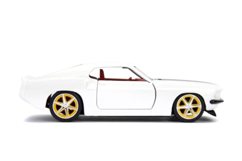 Jada Toys Fast & Furious Series 1/32 F&F Ford Mustang MKI White (Roman) Finished Product