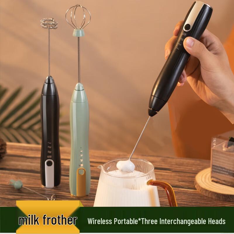 Electric Handheld Egg Beater and Milk Frother