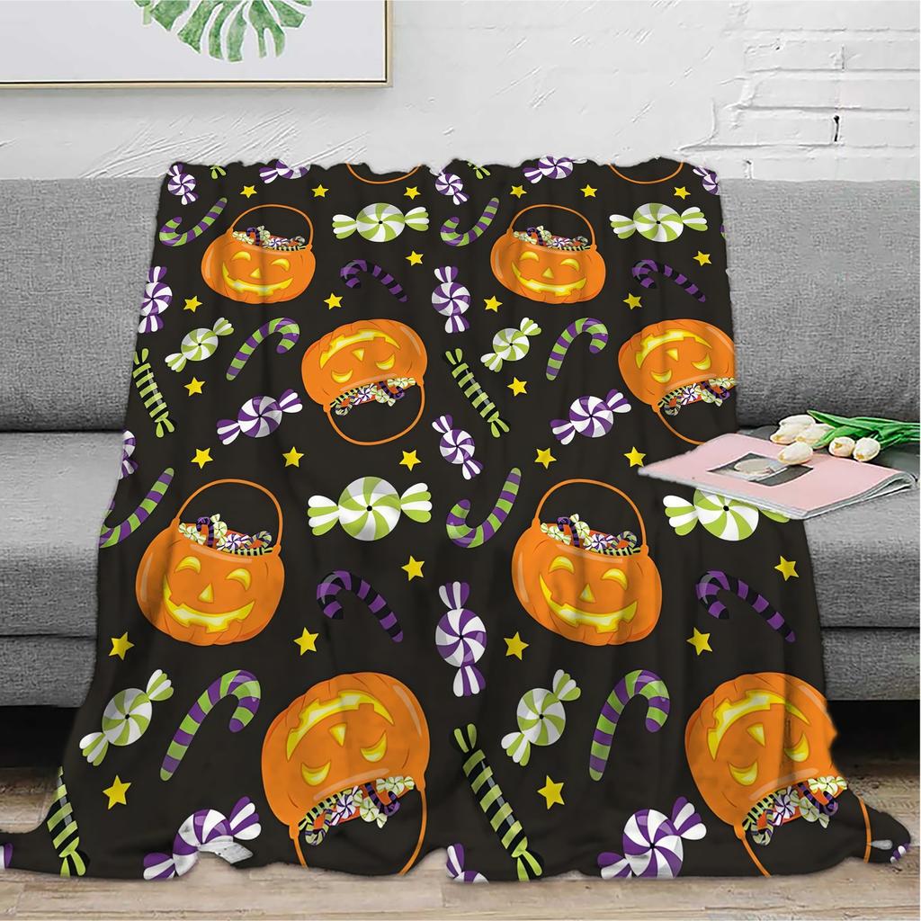 Halloween Print Blanket
