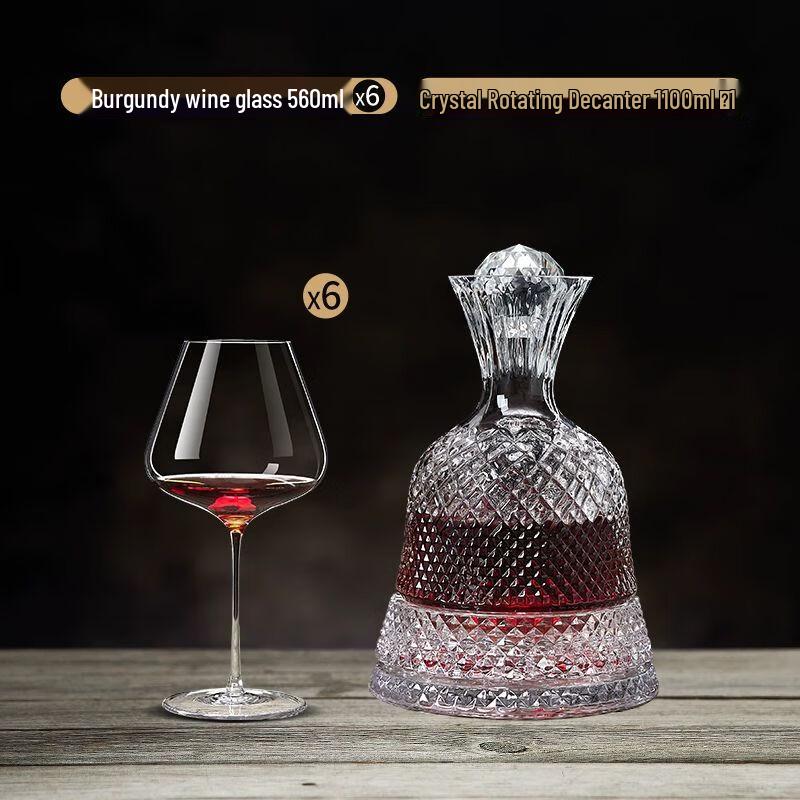 Premium Swirl Wine Decanter Set