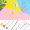 1PC NEW Chew Toy Infant Pacifier Chain Nipple Holder Teether Strap Baby Teething