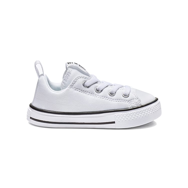 Converse Chuck Taylor All Star Comfortable And Breathable Abrasion Resistant Low Top Toddler Shoes Pearl White 763536C