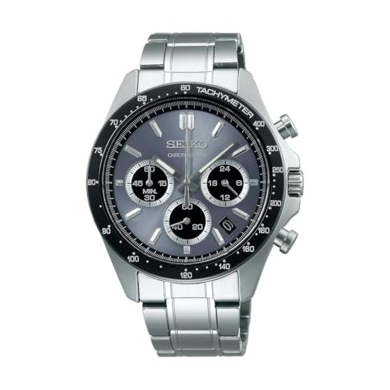 [Seiko Watch] SEIKO SELECTION SBTR027 Men s Watch Battery Operated Quartz Chronograph Date Calendar/24 Hour Hand Dial Blue Gray Stainless Steel