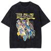 Yu Gi Oh Anime Print Tshirt Yugi Muto Manga Graphic T Shirt Men Women Clothing Summer Short Sleeve Tees Washed Cotton Tshirt