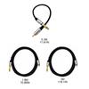 RCA To 1/4" Audio Cable 6.35mm Mono Plug Male To RCA Male Cable For Camera Headphone Instrument Amplifier Speaker Phone