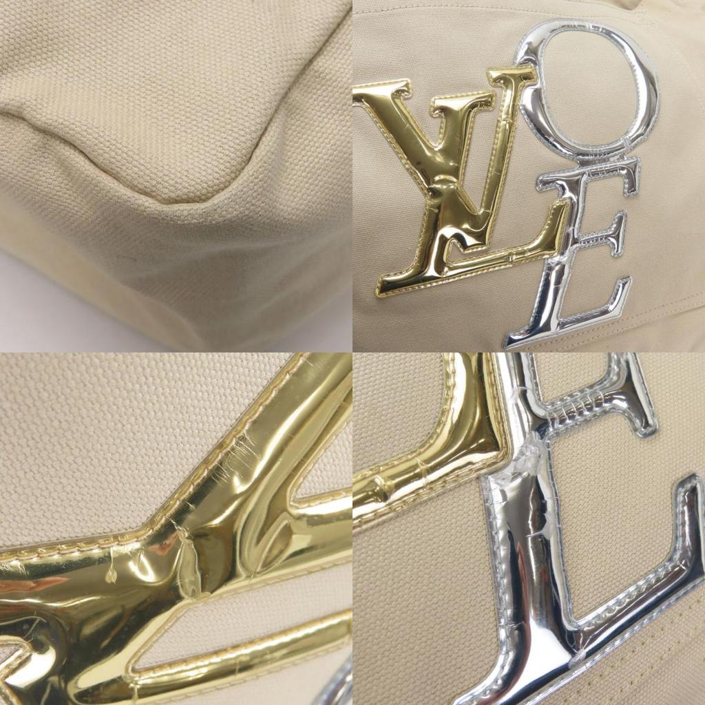 Gebrauchte LOUIS VUITTON Tragetasche That's Love Tote GM M95465 Canvas Beige Casual
