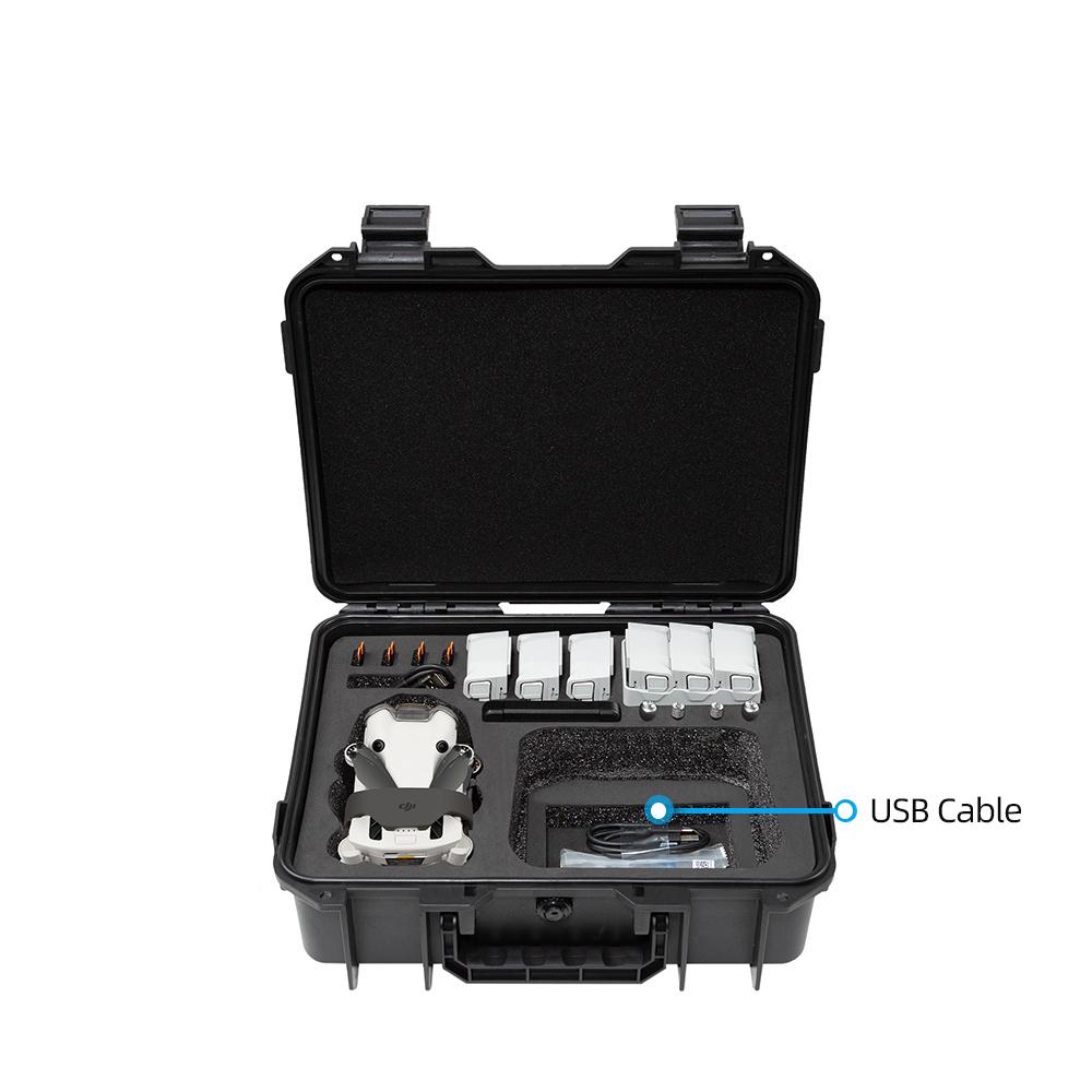 For DJI Mini 3/4Pro Case Mini 4 Pro Explosion Proof Case Mini 4 Pro Bag Portable Waterproof Box Hard Shell Large Capacity Case