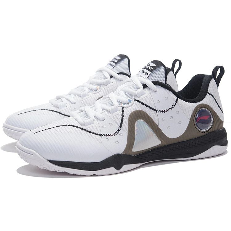Li Ning Shadow Fabric Synthetic Leather TPU Shock Absorbing Non-Slip Wear-Resistant Breathable Low-Top Training Shoes Unisex Sneakers APPR017-3