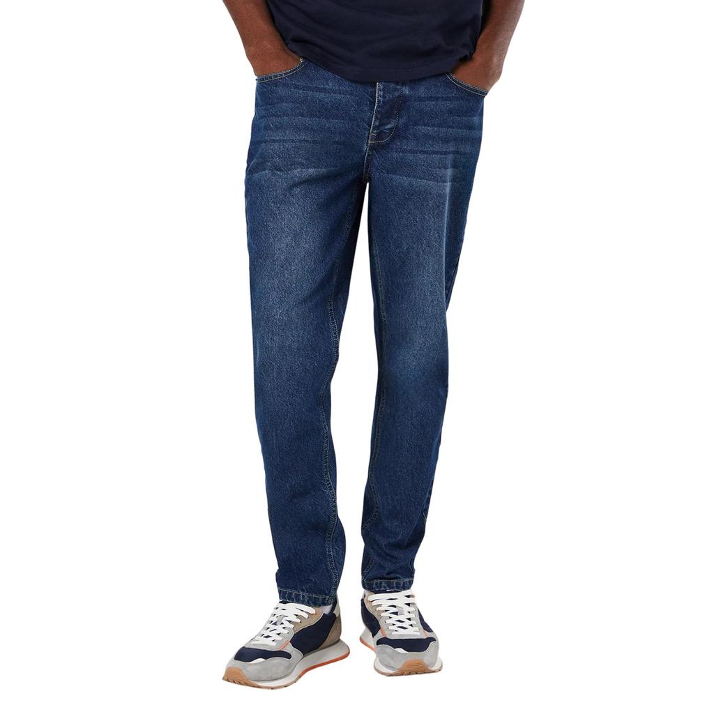 Maine Mens Mid Wash Slim Jeans
