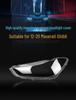 Compatible Headlight Lens Cover for Maserati Ghibli - Front & Back Shell