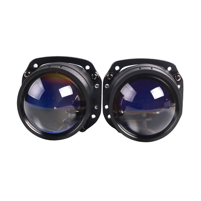 2.5" SANVILED 2024 LED Bi-Beam Headlight, 35W 6000K, Non-Destructive Blue Film Projector.