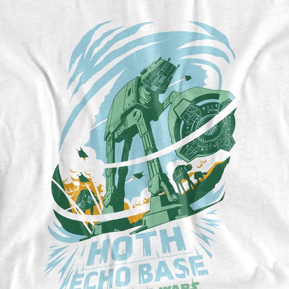 STAR WARS Womens/Ladies Base Attack Echo T-Shirt