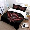 Glowing red eagle emblem. Bedding sets Duvet cover sets Duvet covers Pillowcases(1* Duvet Cover 2* Pillowcases without duvet insert)