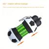 1Pc, collapsible sports water bottle, football design water cup, portable travel water bottle, for camping, hiking, outdoor drinking utensils,gifts
