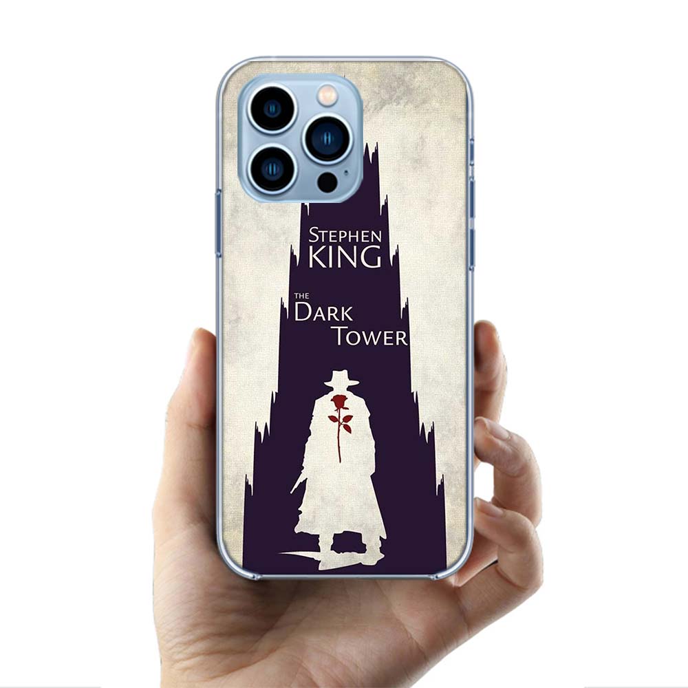 Stephen King The Dark Tower Phone Clear For Apple iPhone 16 15 11 17 Pro Max Air 14 Plus 13 Pro 12 Mini 16E Cover Case Sili