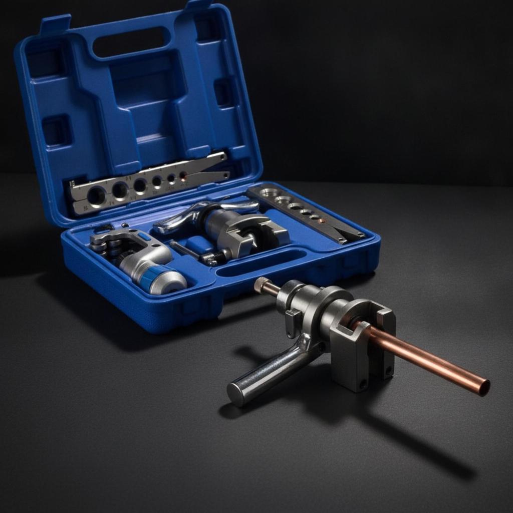 Copper Tube Flaring Tool with Case Manual Set Long-Lasting