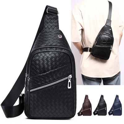 Nuovo marchio di design da uomo borsa a tracolla in pelle PU borsa a tracolla classica borsa a tracolla multifunzionale per uomo