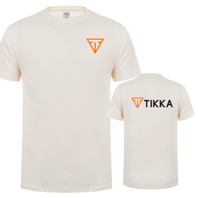T-shirt da Caccia Tikka By Sako Estiva Unisex Unisex Cotone Streetwear Top Manica Corta T-shirt Unisex Lh636