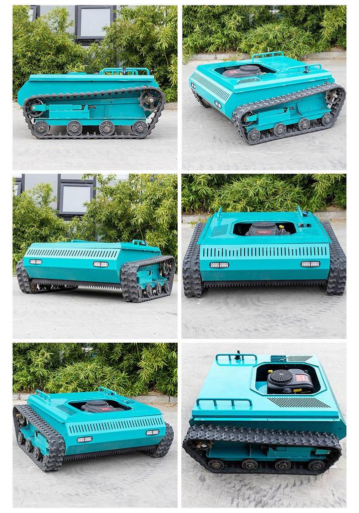 Self-Propelled Smart Remote Control Lawn Mower for Brazil: Wide-Cut Mulching & Weeding On Slopes