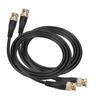 2pcs P1013 BNC Q9 Male Plug Oscilloscope Test Probe Cable   100cm 50ohm
