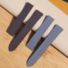 19/21mm pentru Brățară Ceas Cartier Santos FKM Seria WSSA0010 WHSA0021/23 Mărime L/M Brățară cu Eliberare Rapidă Cauciuc Fluorinat Înlocuire
