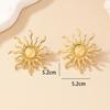 Vintage Oversized Sun Fashion Dangle Earrings Earrings for Women