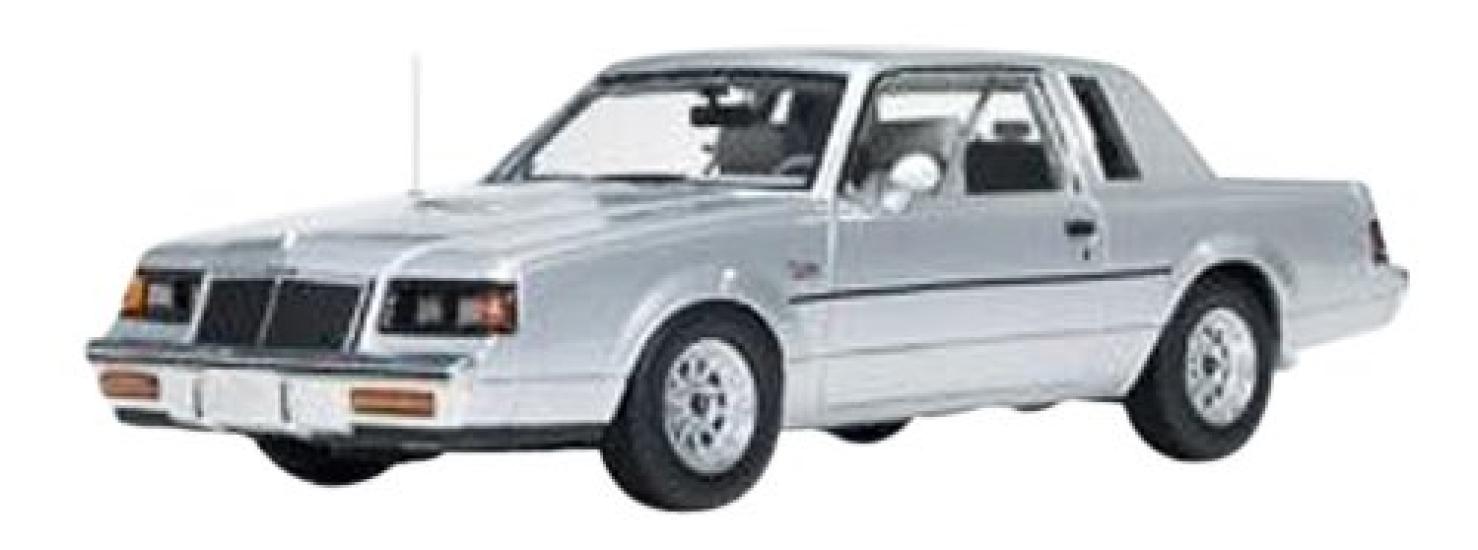

American Muscle Buick Regal 1986 Silver Finished Product 1/43 T-Type