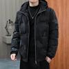 Men's 2025 Winter Hooded Down Jacket - Thick, Warm, Trendy White Duck Down Coat