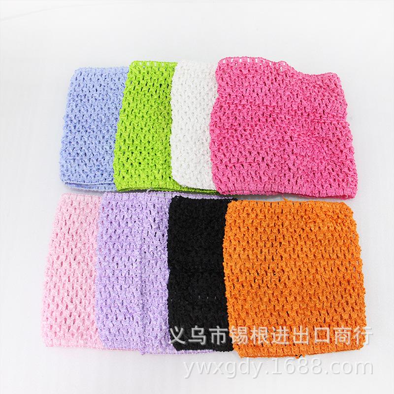 Korean Silk Hairband: 6" Knitted Headband for Kids
