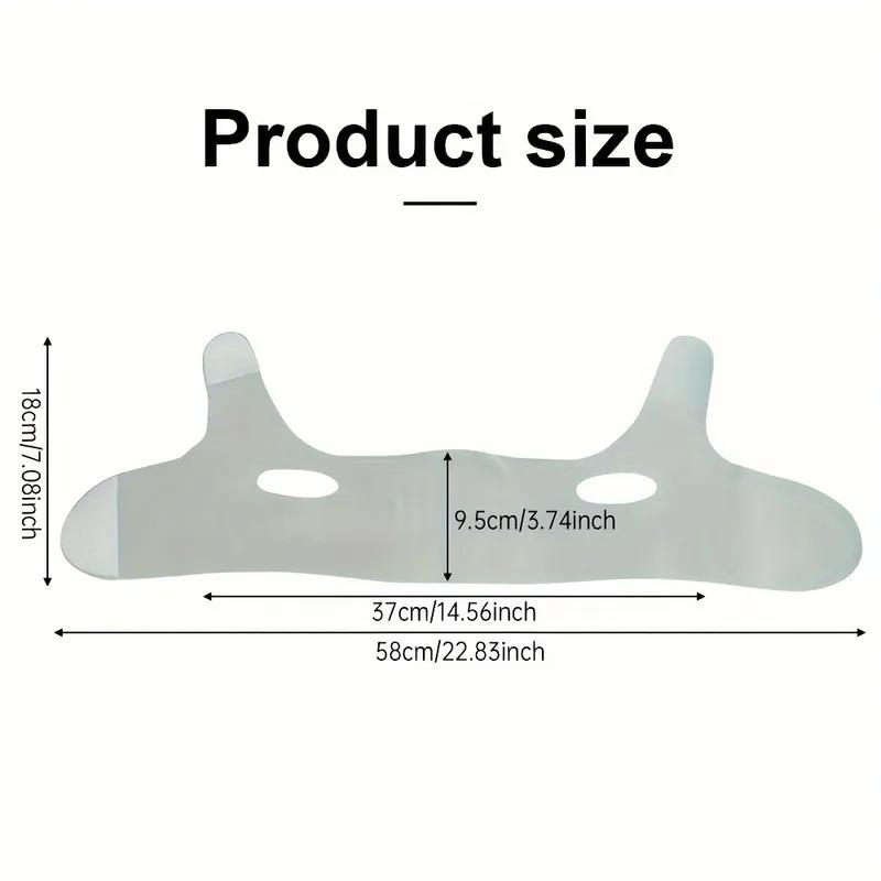 רצועת תיקון נשימת פה לשינה תמיכת סנטר נגד נחירות לילדים מבוגרים