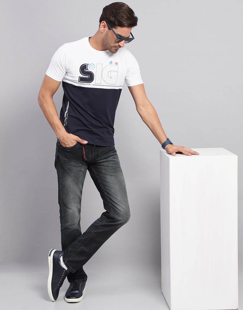MONTE CARLO Men's Smart Fit Fit T-Shirt
