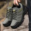 Hiking shoes men's four seasons work wear-resistant labor insurance shoes fashion casual shoes outdoor running sports shoes large size men's shoes