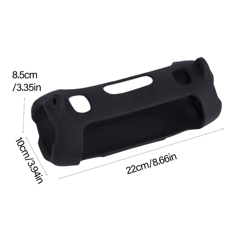 High Elasticity Silicone Sleeve for Charge 6 Wireless Speaker Case with AntiSlip Design Impacts Resistance Protectors