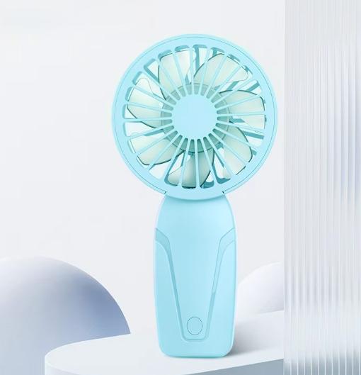 

2025 Новая модель Бесшумный Перезаряжаемый Мини-вентилятор для Бесшумного Охлаждения Легкий Портативный Мини Карманный Вентилятор Белый синий
