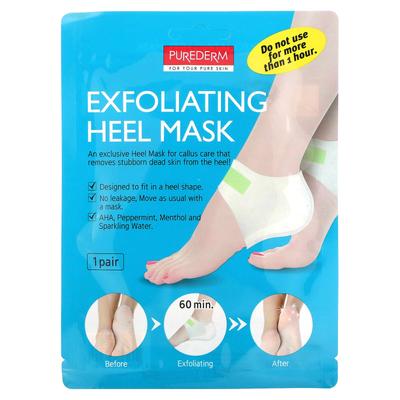 Exfoliačná maska na päty, 1 pár